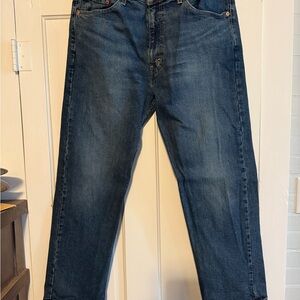 Levi's Relaxed Blue Jeans with Natural Fading